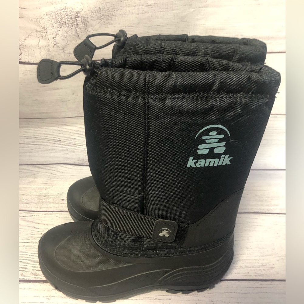 Kamik size 3 black winter snow boots brand new tags - Picture 3 of 5